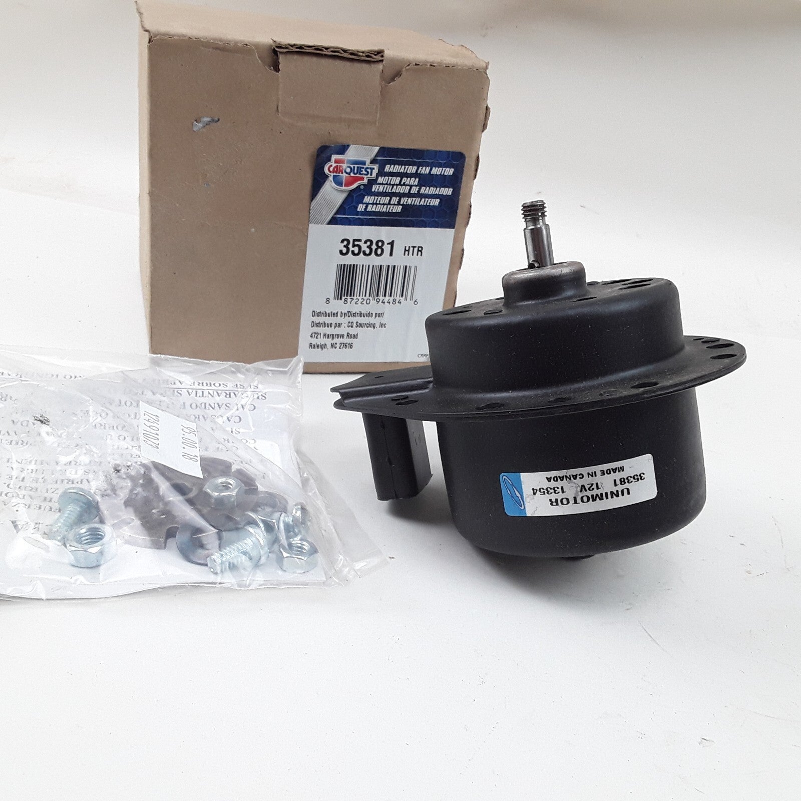 Condenser Fan Motor Fits Buick Cadillac Oldsmobile Pontiac (1990 1991 1992-2005)