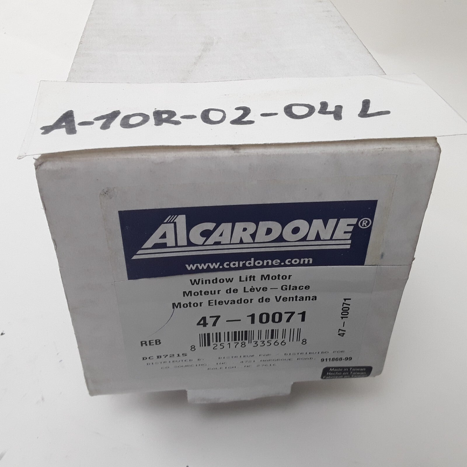 Cardone 47-10071 Power Window Motor For Suzuki Pontiac Saturn Chevrolet