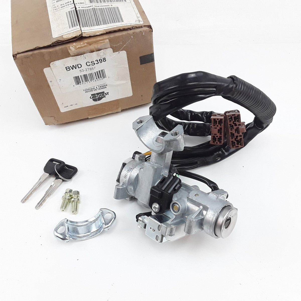 Ignition Switch With Lock Cylinder Fits Honda Civic del Sol Civic (1992-1995)