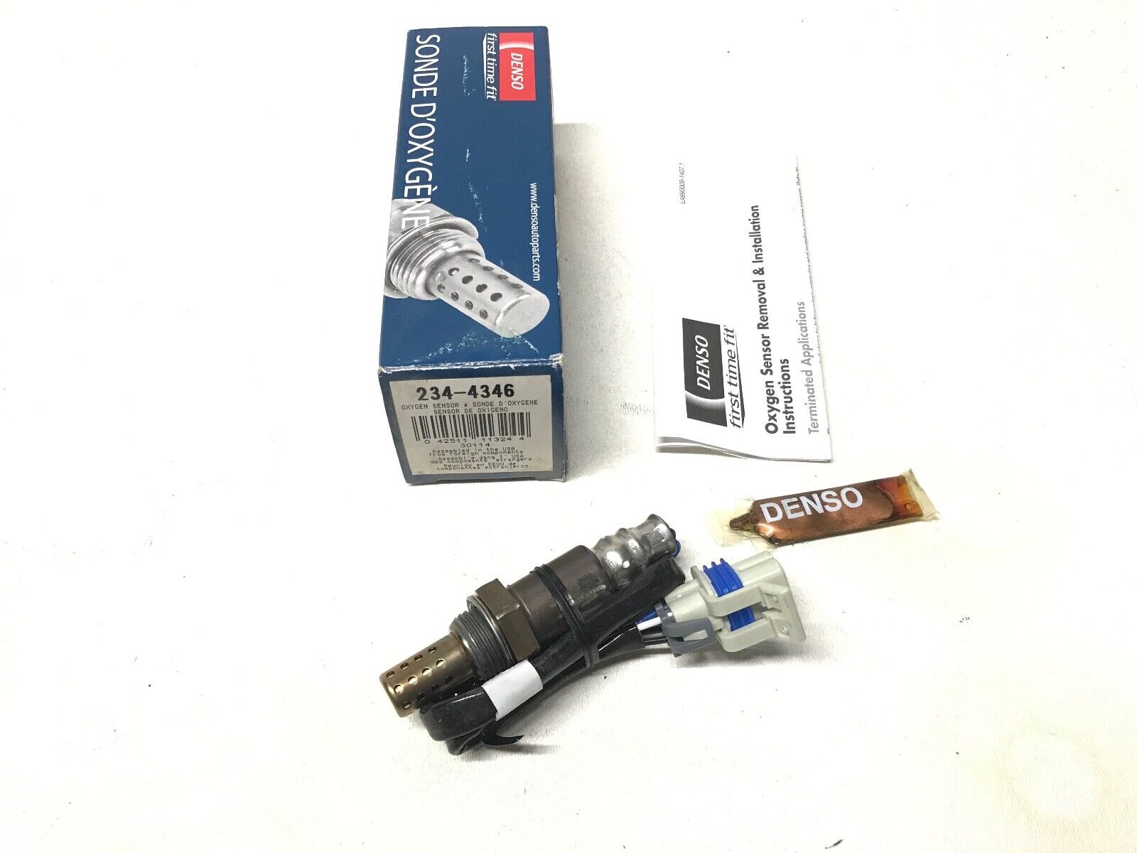 Oxygen Sensor-OE Style DENSO 234-4346 for DeVille, Seville, Bonneville FAST SHIP - HotCarParts