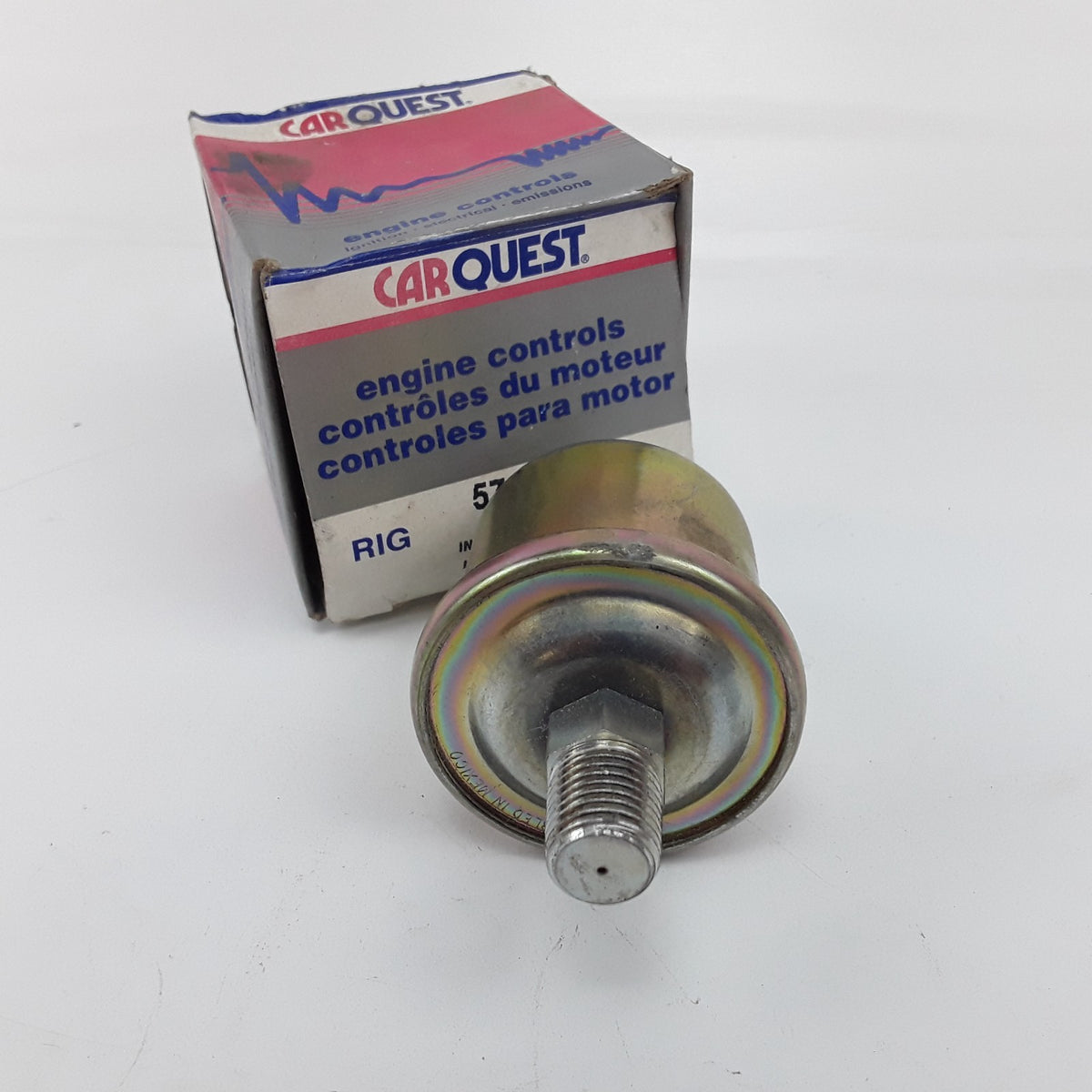 Engine Oil Pressure Switch For Automotive or Marine Applications Carquest 57099