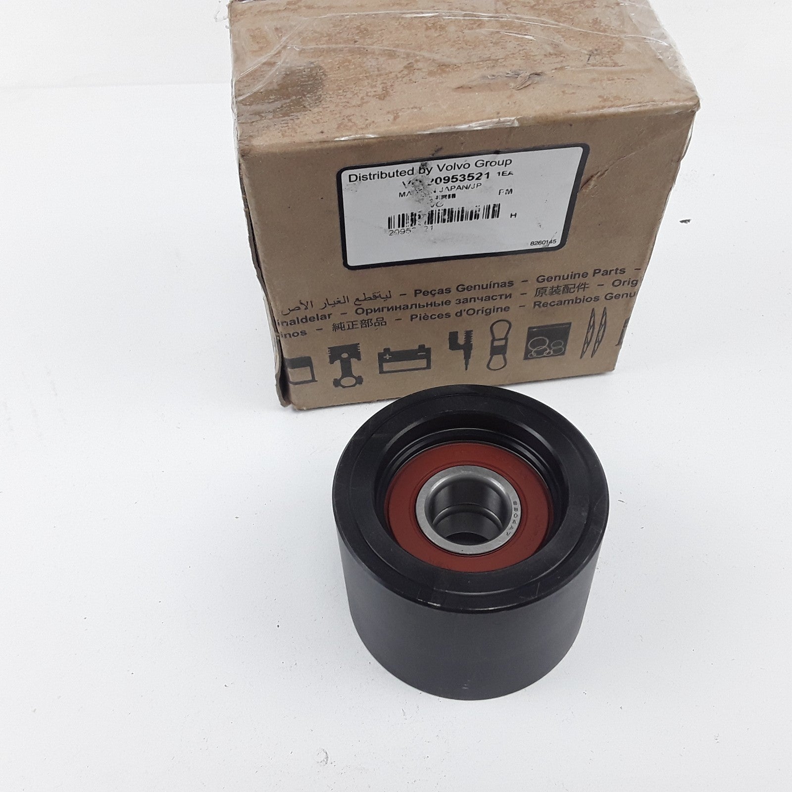 OEM Accessory Drive Belt Idler Pulley For Volvo, Mack D11 D13 D16 MP7 MP8 Engine