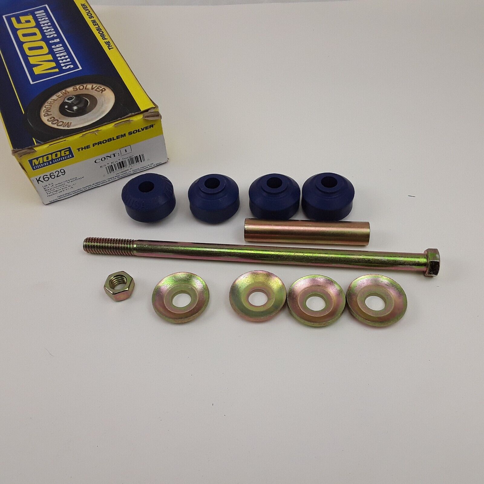 Moog K6629 Stabilizer Bar Link Kit for Buick, Cadillac, Chevy, Ford and More