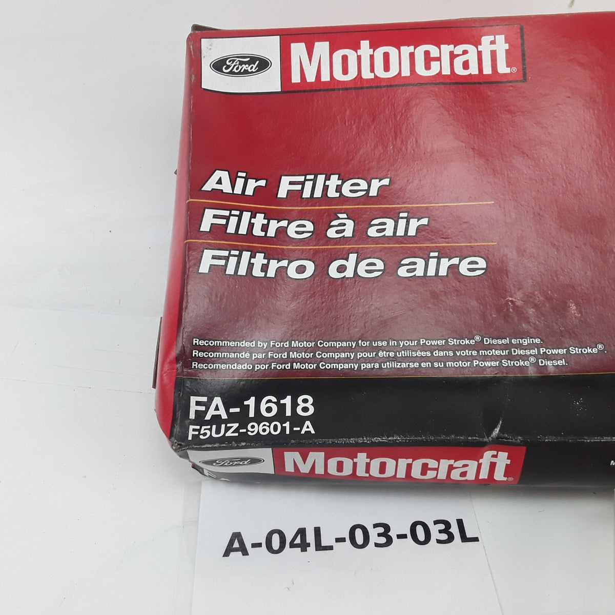 Air Filter Fits Ford E-450 E-550 E-350 Super Duty F-250 HD F-350 (1995-2003)