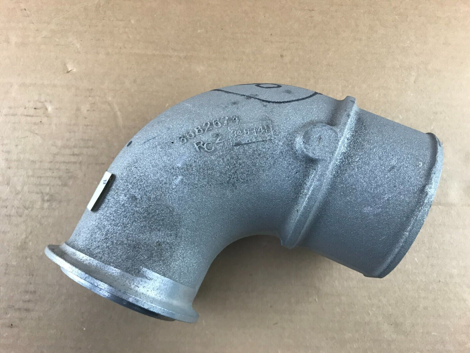 GENUINE OEM Cummins Air Transfer Connection Engine Intake Elbow Part 3682674 FAS - HotCarParts
