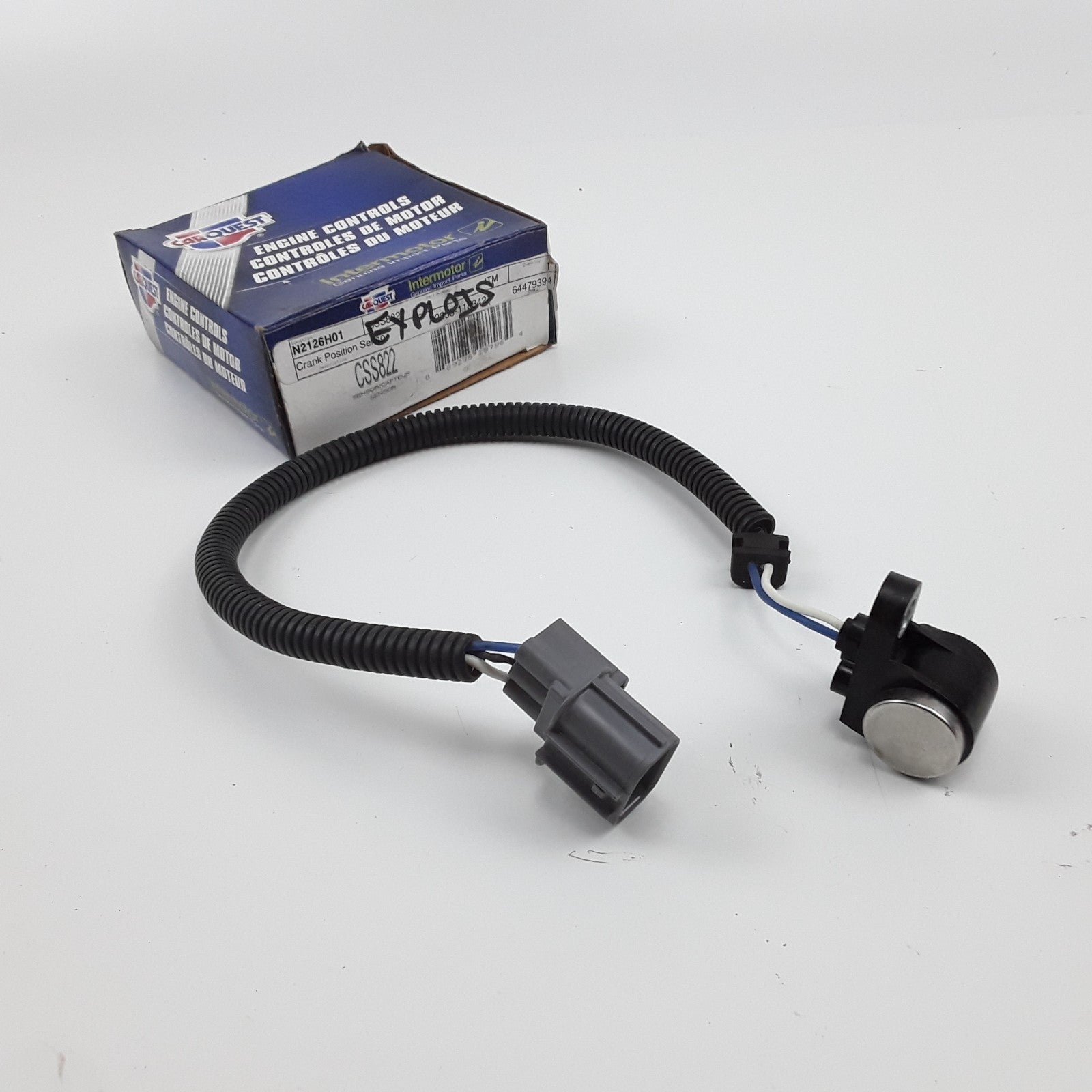 Intermotor CSS822 Engine Crankshaft Position Sensor Fits Honda Civic (1996-2000)