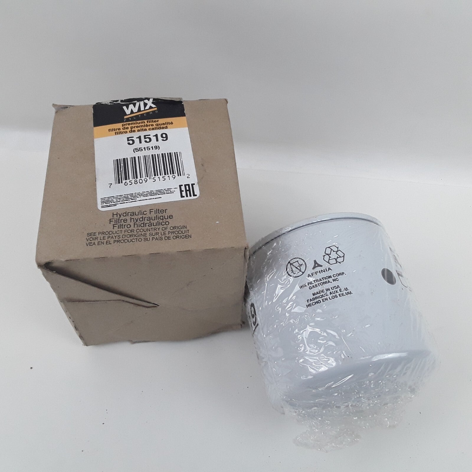 Wix 51519 Heavy Duty High Performance Premium-Quality Spin-On Hydraulic Filter