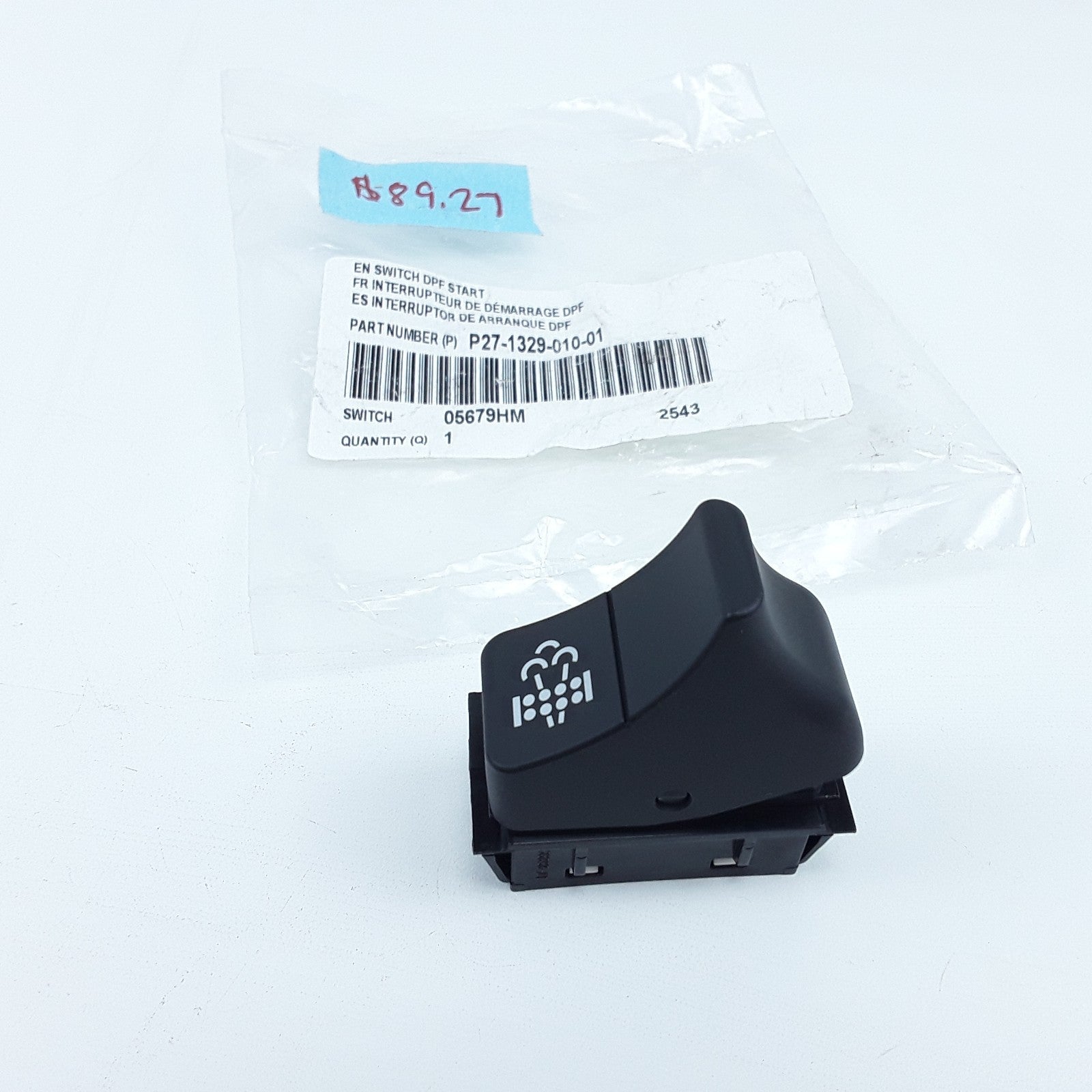 Diesel Particulate Filter (DPF) Regeneration Switch Fits Kenworth Trucks