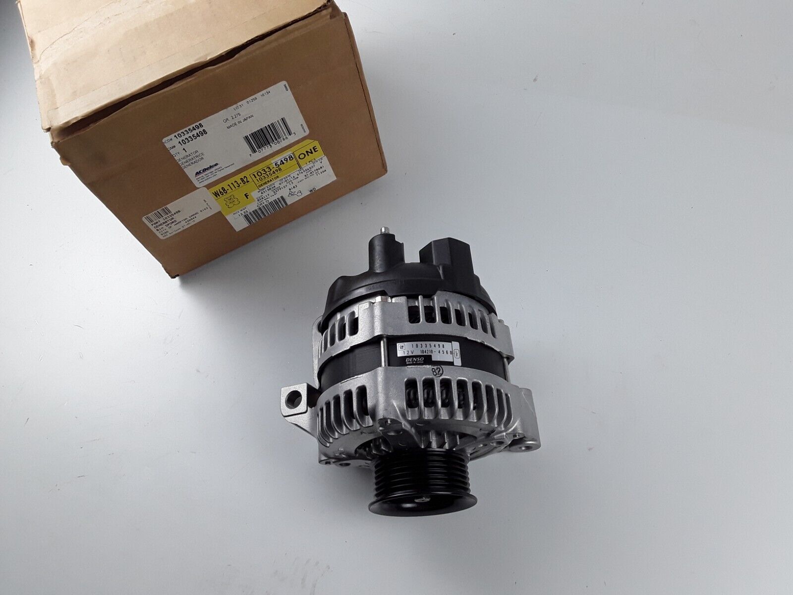 Alternator ACDelco 10335498 For Chevrolet Impala 2006 2007 2008 2009 2010 2011 - HotCarParts