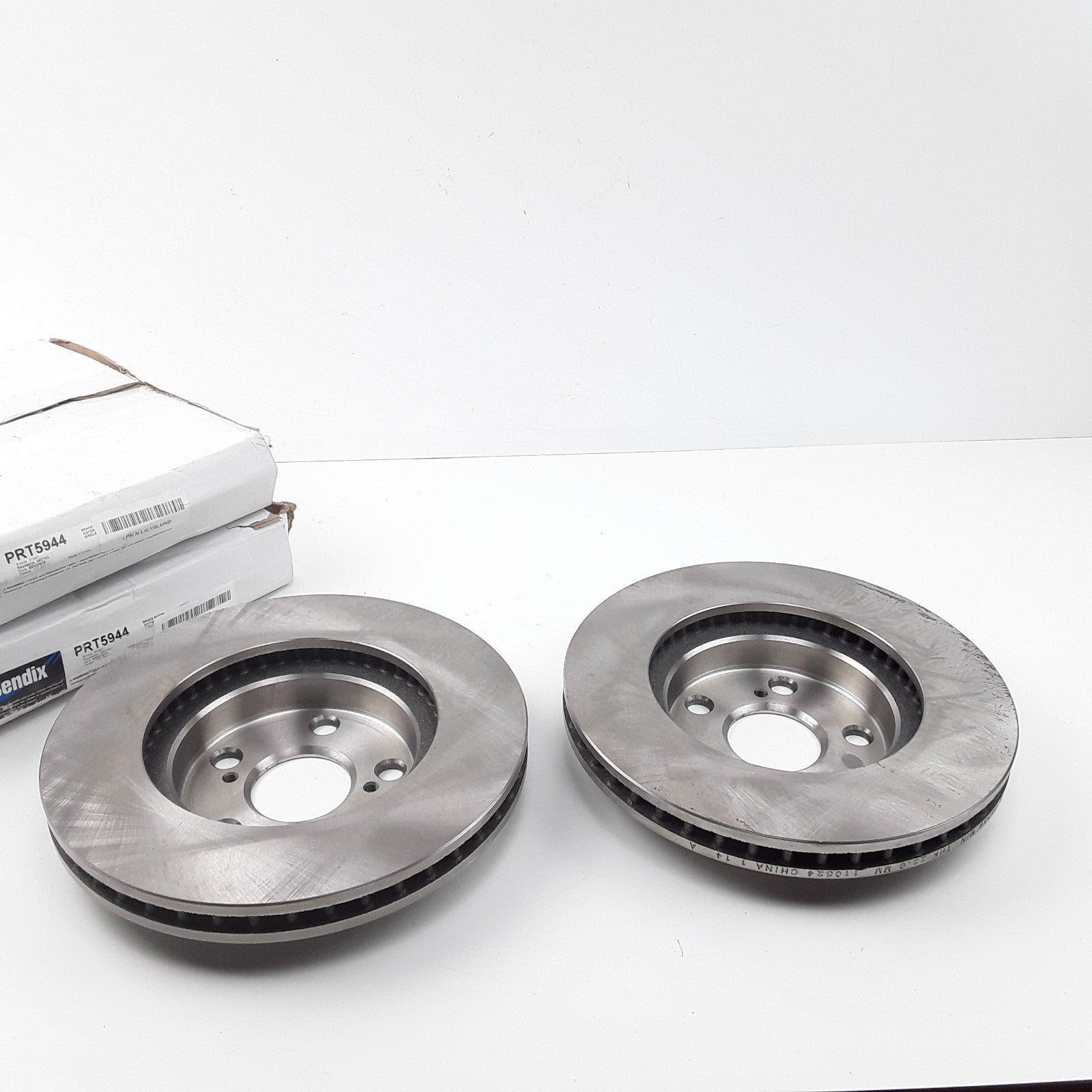Kit Disc Brake Rotor Front Fits Toyota Prius Plug-In 12-15 Lexus CT200h 11-17