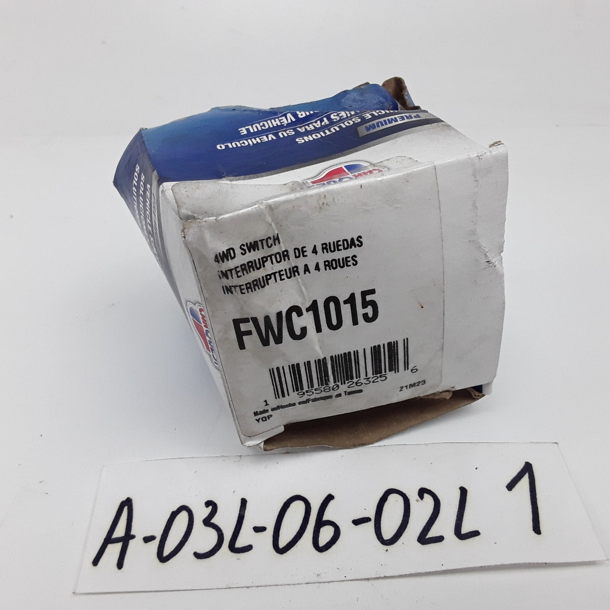 Carquest FWC1015 4WD Switch Fits Ford F-Super Duty F-350 F-150 F-250 (1997-1998)