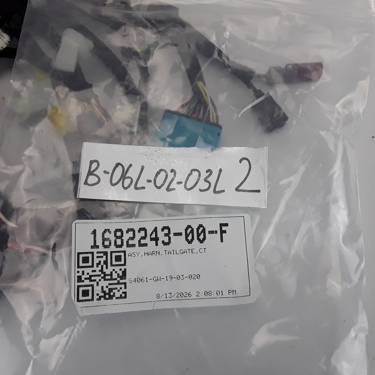 Cybertruck Rear Tailgate Electrical Wiring Harness 1682243-00-F OEM