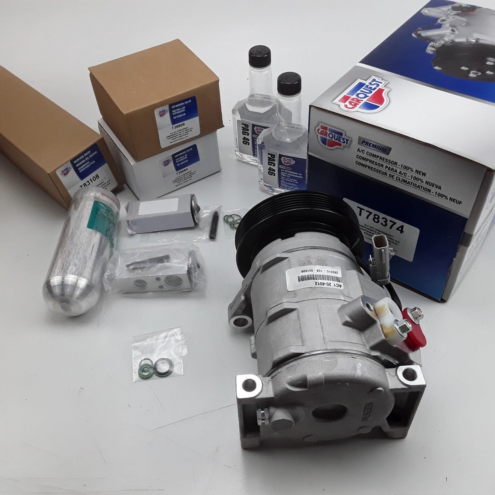 A/C Compressor Kit Assembly Fits Chrysler Town & Country Dodge Caravan 2001-2003