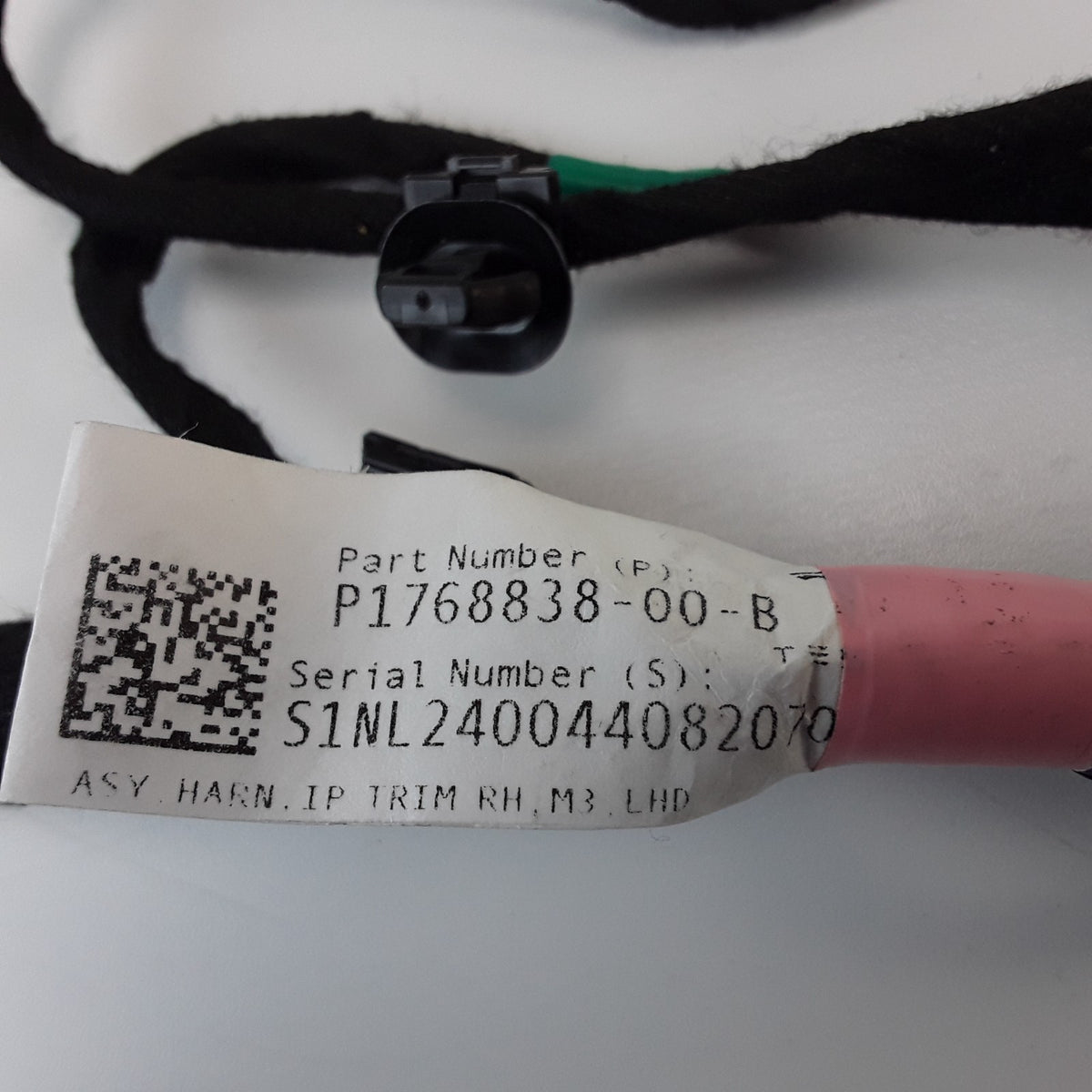 1768838-00-B Right IP Trim Harness For Tesla Model 3 Y 2024-2025 Genuine OEM New