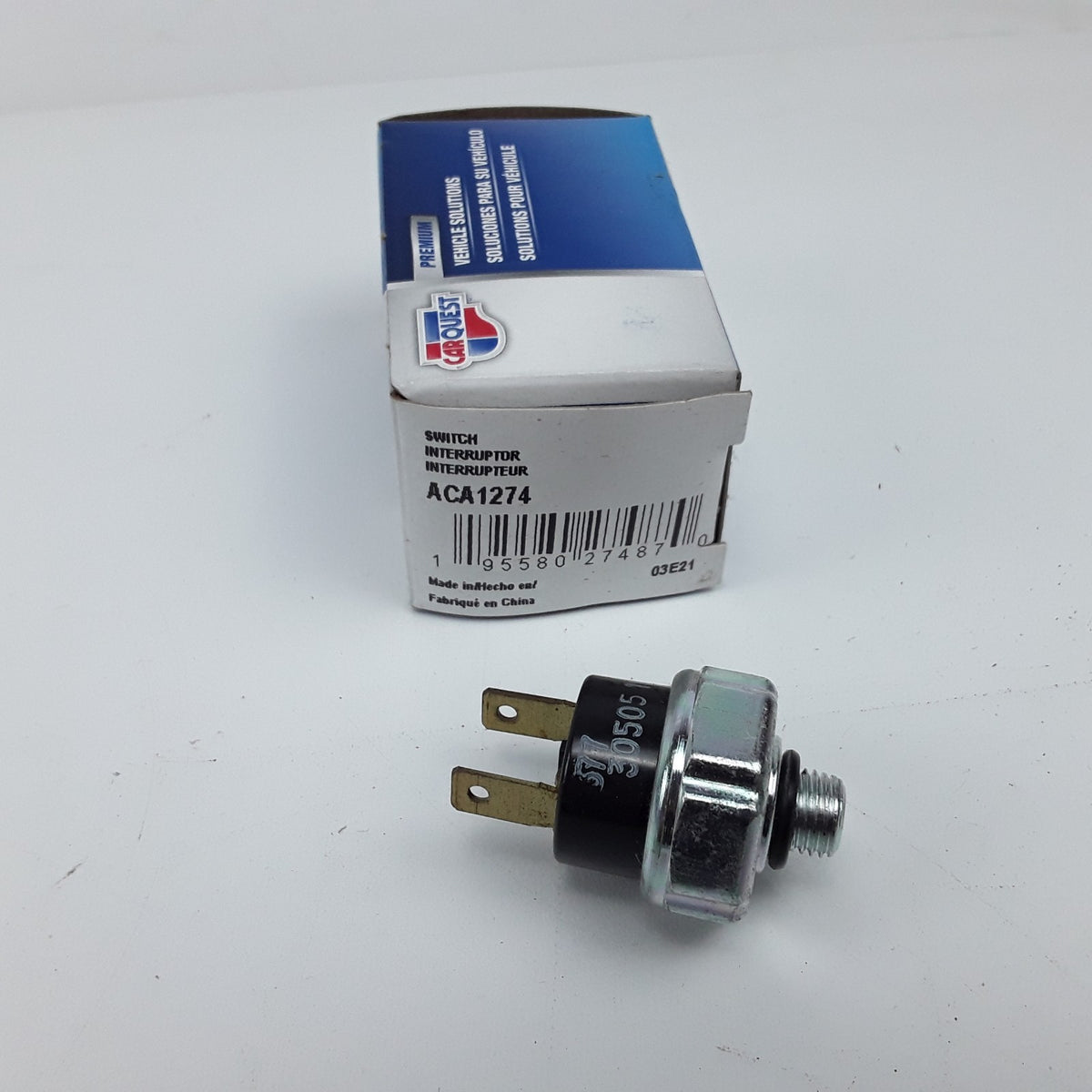 HVAC Pressure Switch Fits White Chrysler Dodge Plymouth 1980 1981 1982 1983-1996