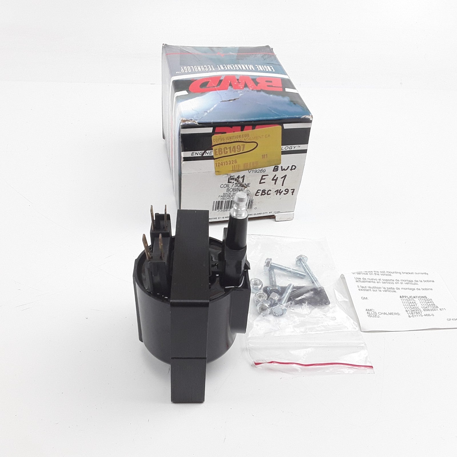 Electronic Ignition Coil Fits Buick Chevrolet Oldsmobile GMC Pontiac (1975-1984)