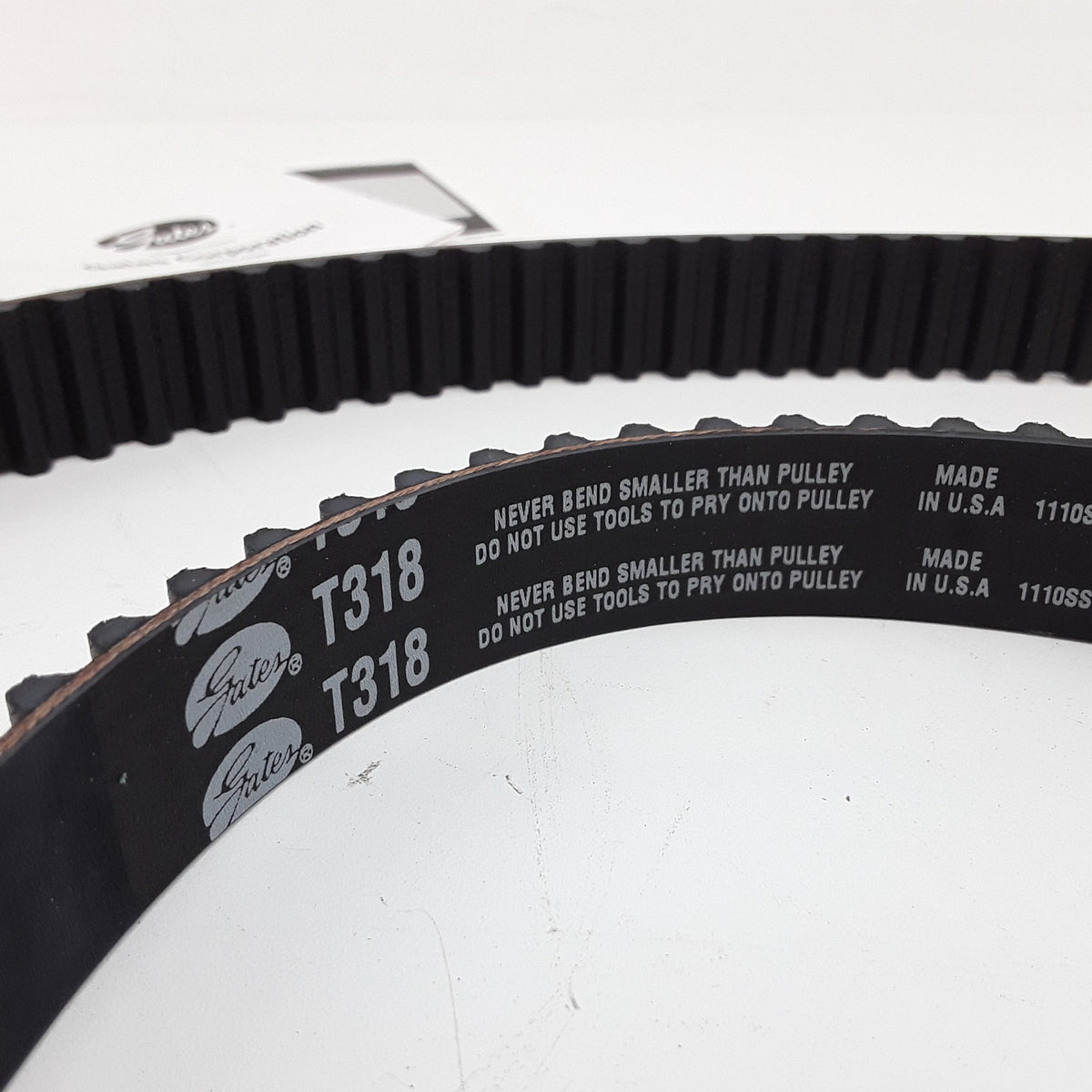 Gates T318 Automotive Timing Belt Fits Kia Rio 2001 2002 2003 2004 2005 1.6L-L4