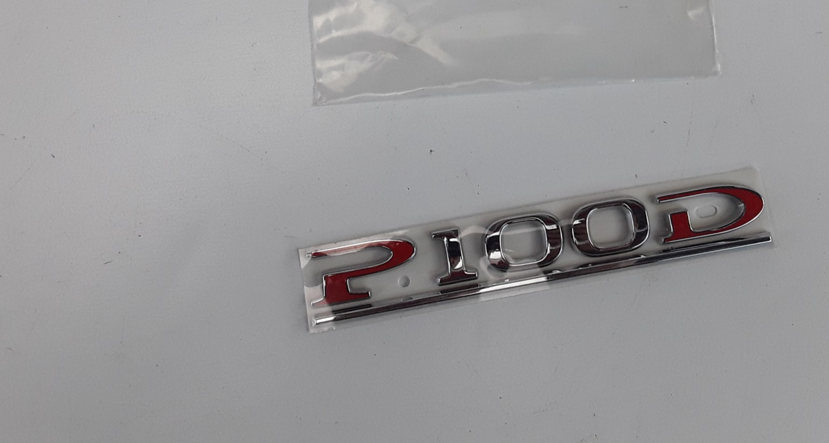 Model S & X 2015-2021 P100D Ludicrous Badge 1083672-00-A Genuine OEM New
