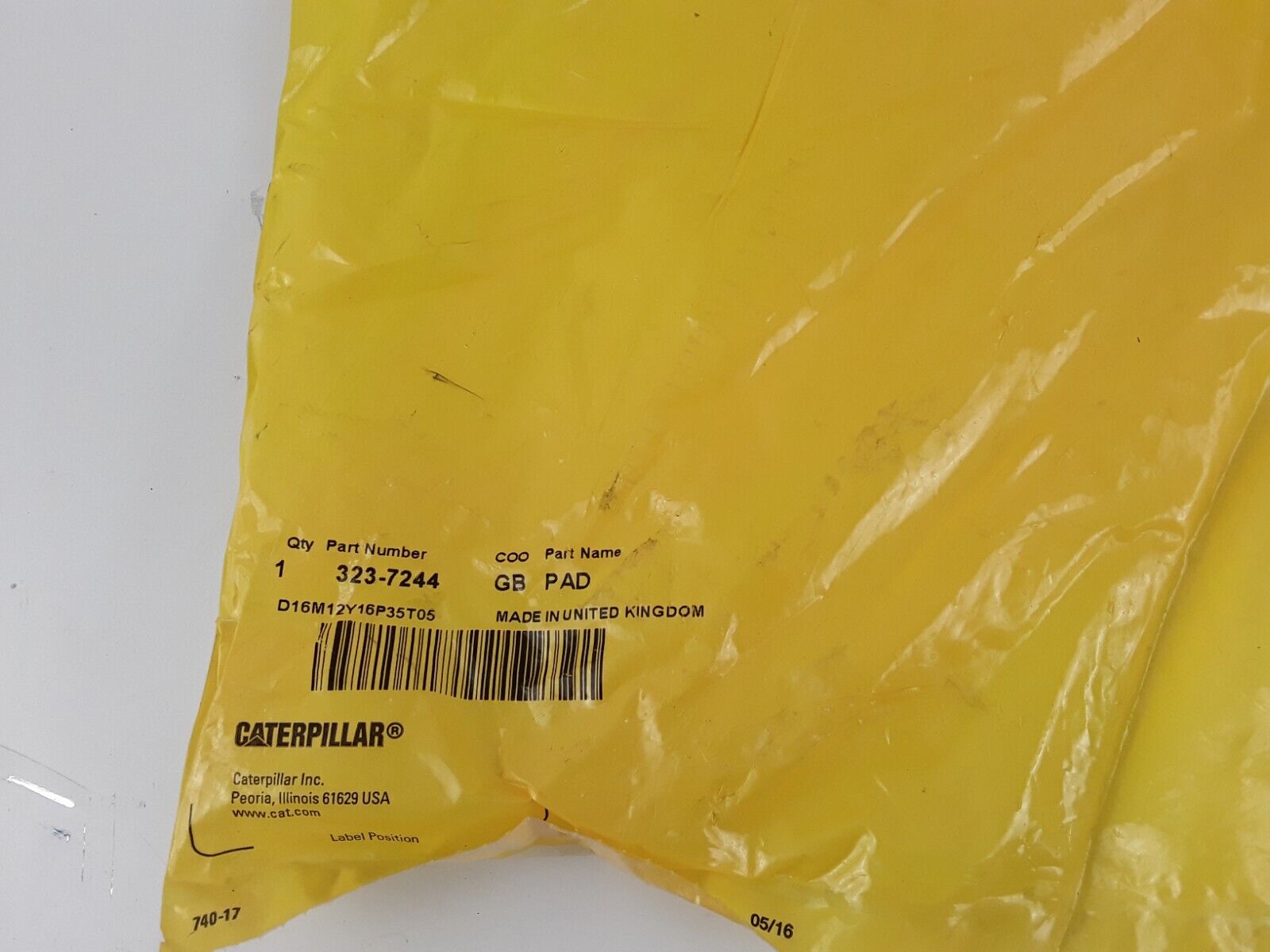 CAT 323-7244For Caterpillar 3237244 PAD Boom Group FAST FREE SHIPPING - HotCarParts