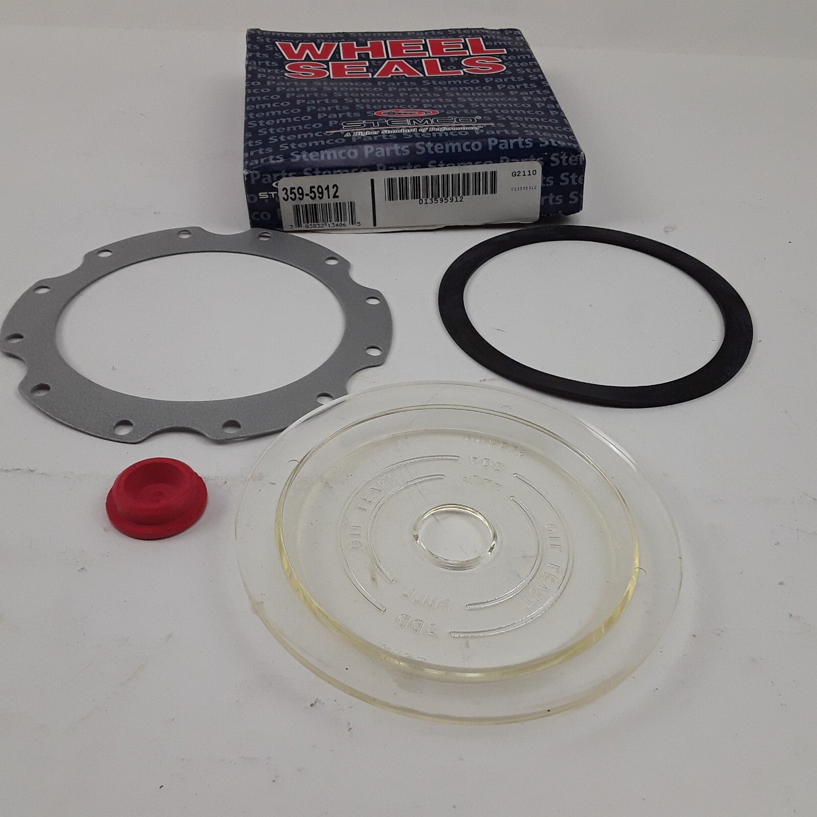 Stemco 359-5912 - Wheel Hub Cap Window Kit - Hub Cap Hubo Window For Car Truck