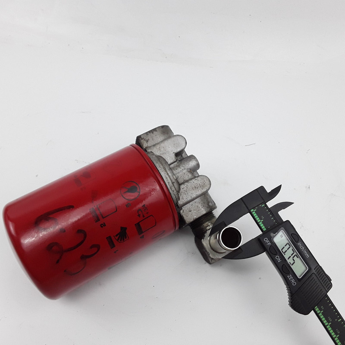 Baldwin BT839-10 Hydraulic Head Base Filter Housing For Crown SP3520-30 Forklift