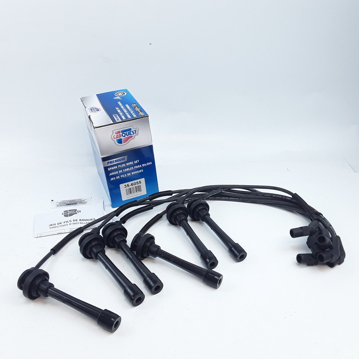 Spark Plug Wire Set Fits Honda Passport Isuzu Rodeo (1993 1994 1995 1996)