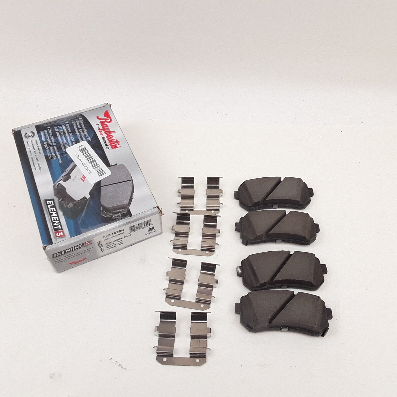 Raybestos EHT1829H Rear Brake Pad Set Fits Kia Optima Hyundai Sonata (2016-2020)