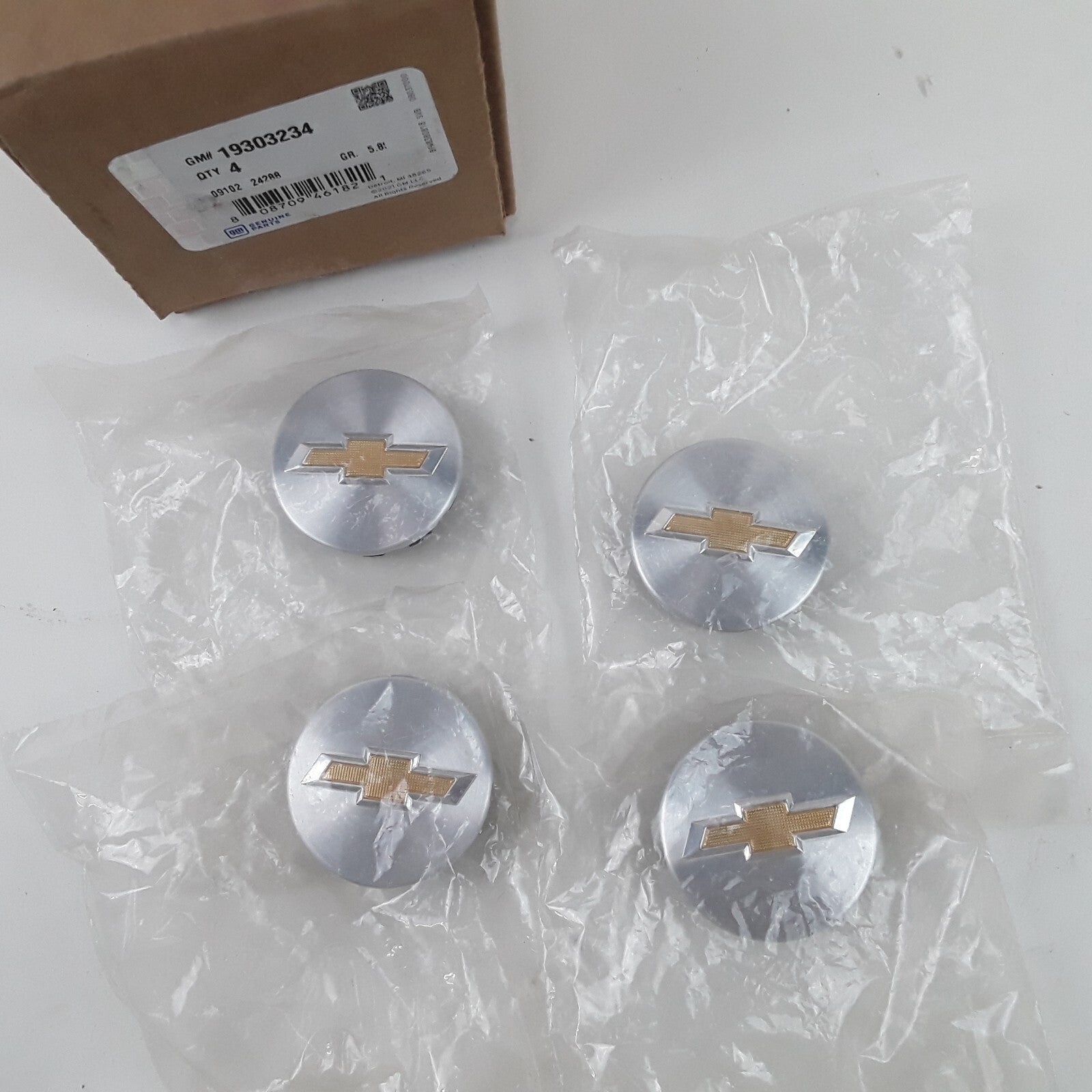 4 PCS Wheel Center Hub Cap Cover Fits Chevrolet Cruze 2018-2019 Sonic 2013-2015