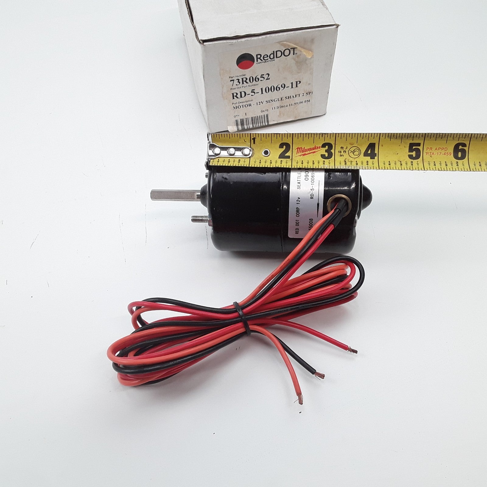 Single Shaft Vented Blower Motor Fits International Ford Peterbilt (1961-1990)