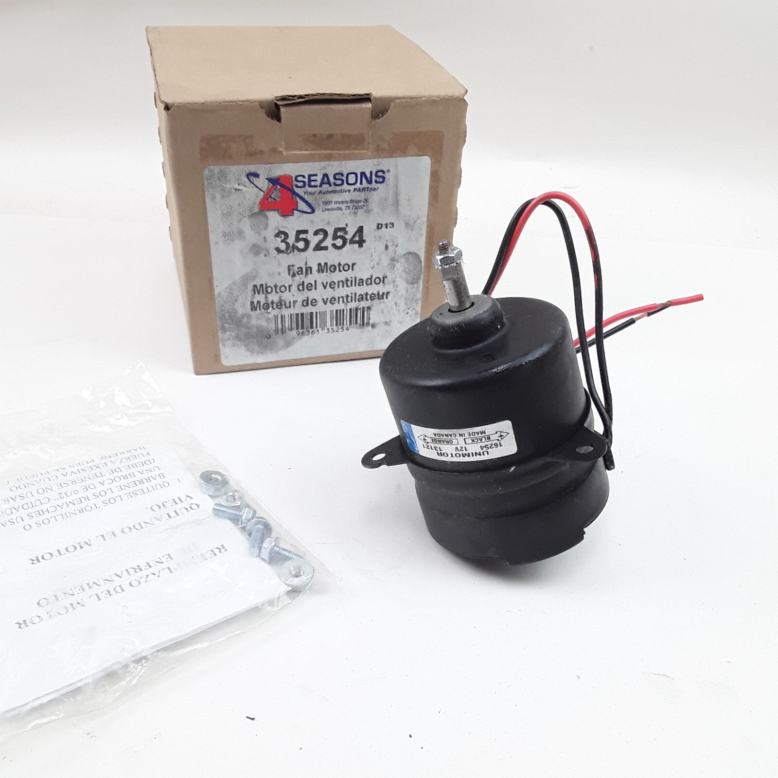 A/C Condenser Fan Motor Fits Acura CL 1999 2000 2001 2002 Honda Civic 1999-2005