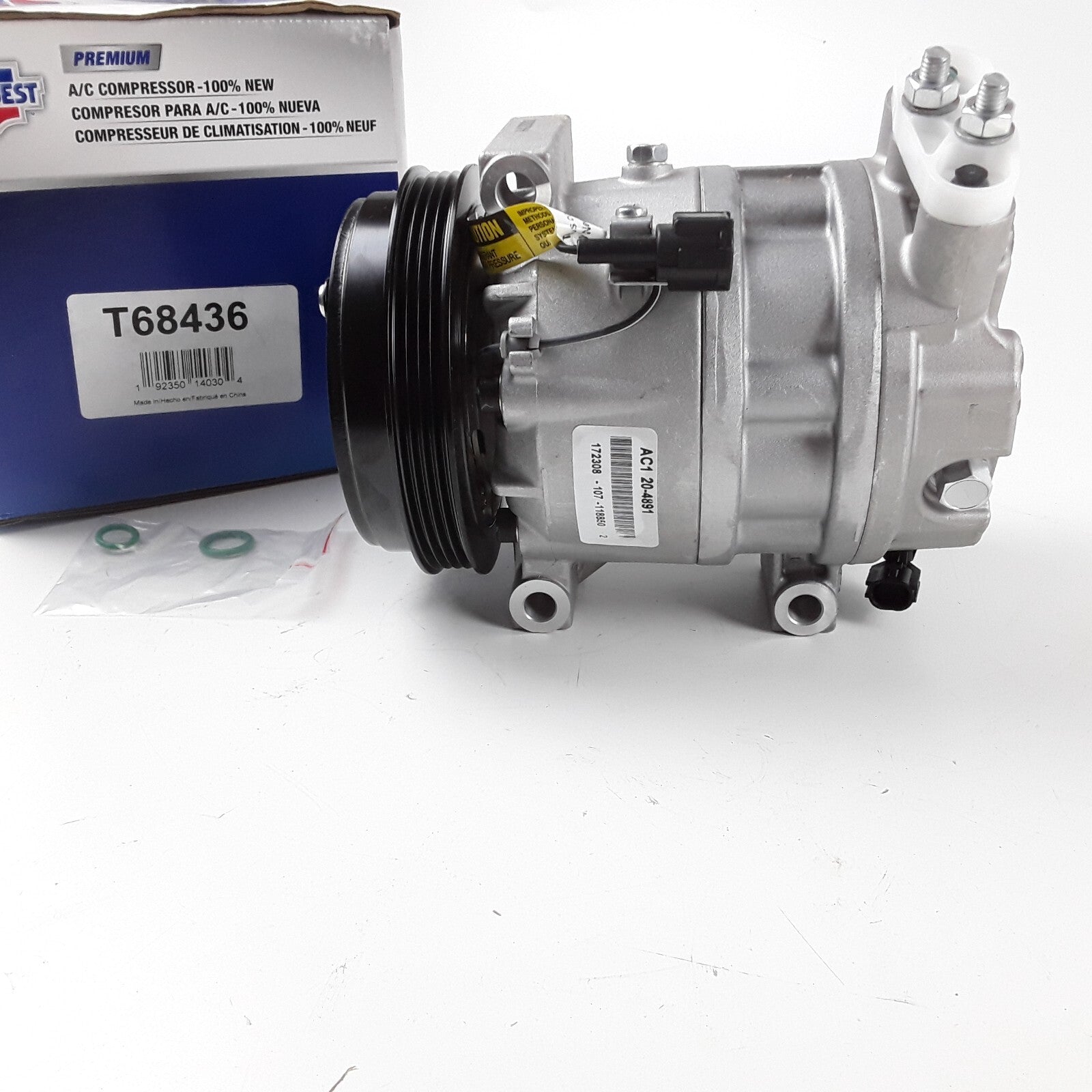 A/C Compressor Fits INFINITI FX35 G35 2003 2004 2005 2006 2007 2008 3.5L