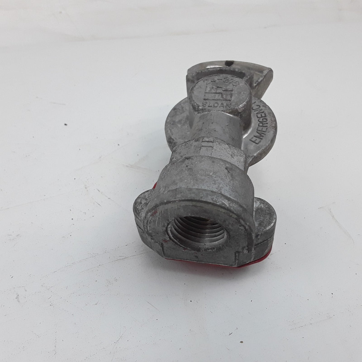 Sloan 24-273 Red Emergency Glad Hand Truck Coupling with Polyurethane Seal