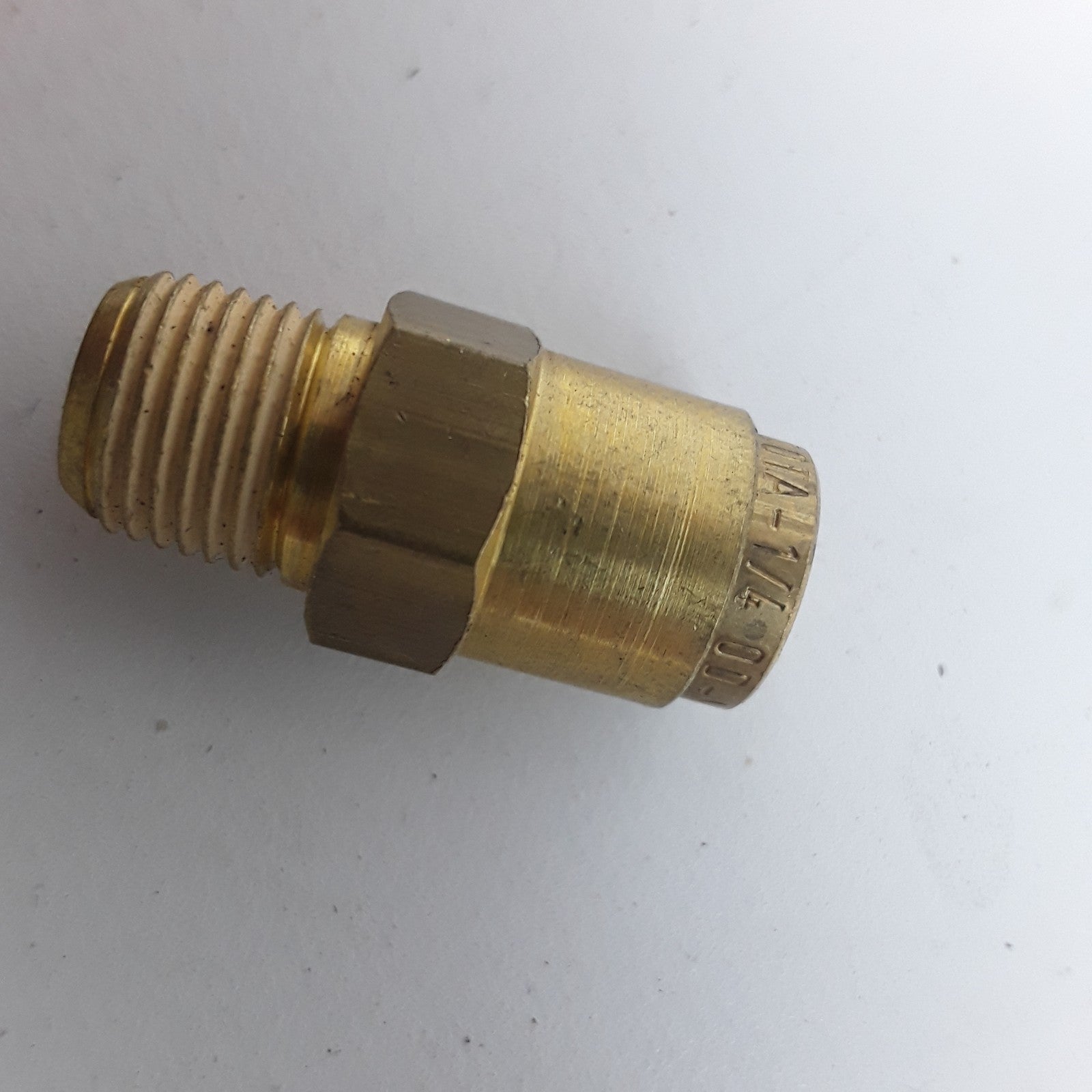 Genuine Straight Push-Lock Tube Fitting 1/8" to 1/4" For Volvo and Mack Trucks