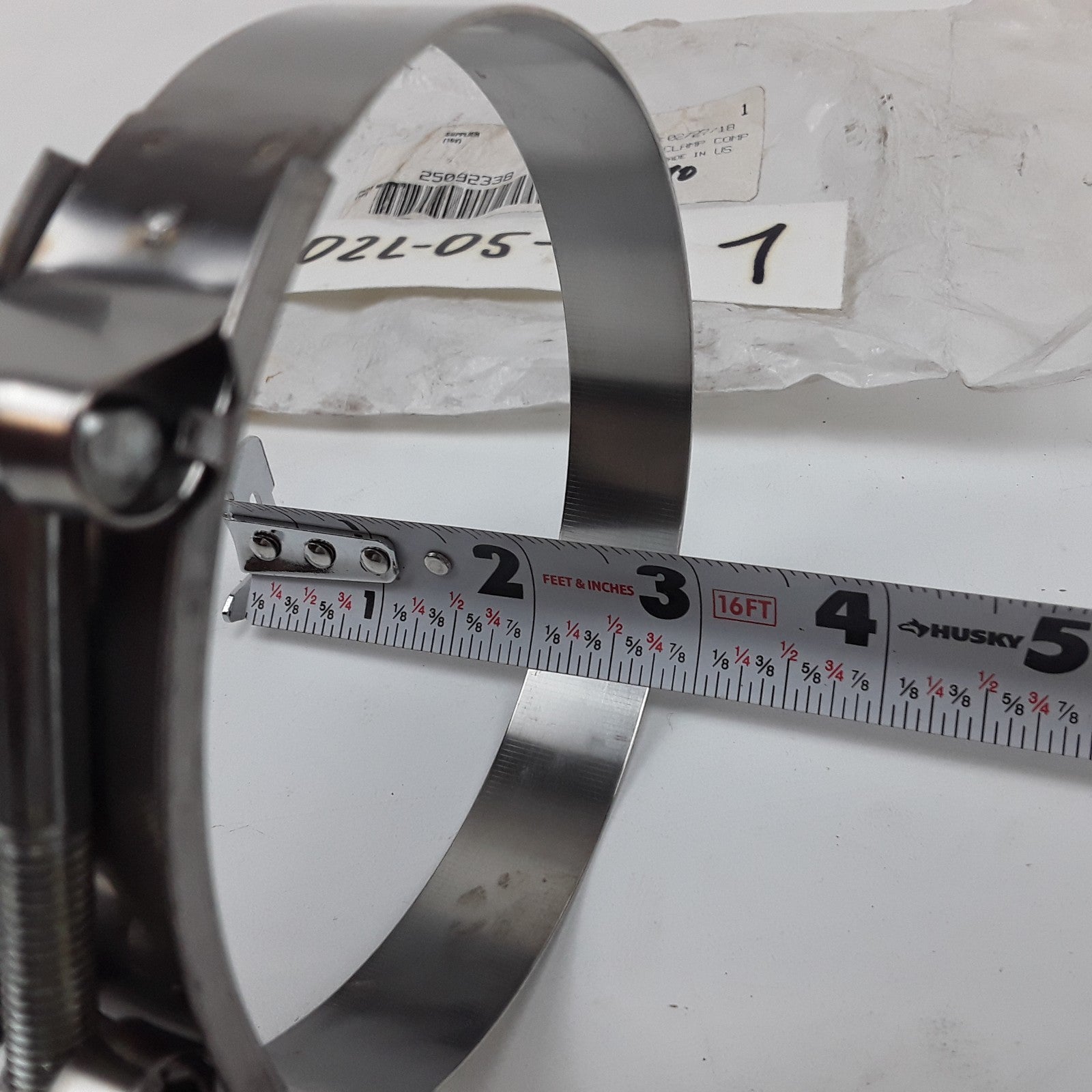 Genuine Spring-Loaded T-Bolt Hose Clamp 25092338 For Mack & Volvo Trucks