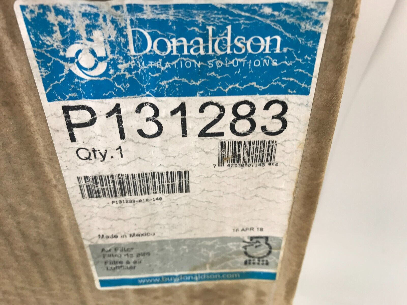 GENUINE OEM DONALDSON P131283 AIR FILTER, PRIMARY ROUND FAST SHIPPING - HotCarParts