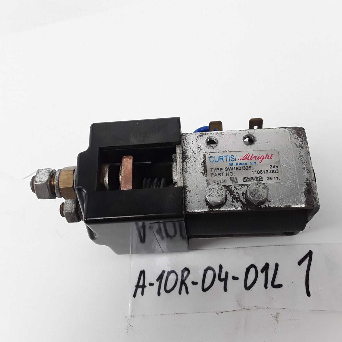 Curtis Albright 110613-003 DC Contactor Assembly Fits Crown SP3520-30 Forklift