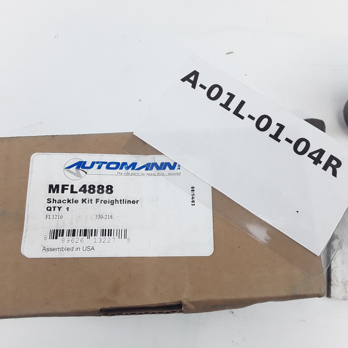 Automann MFL4888 Front Leaf Spring Shackle Kit Fits Freightliner Trucks 330-218