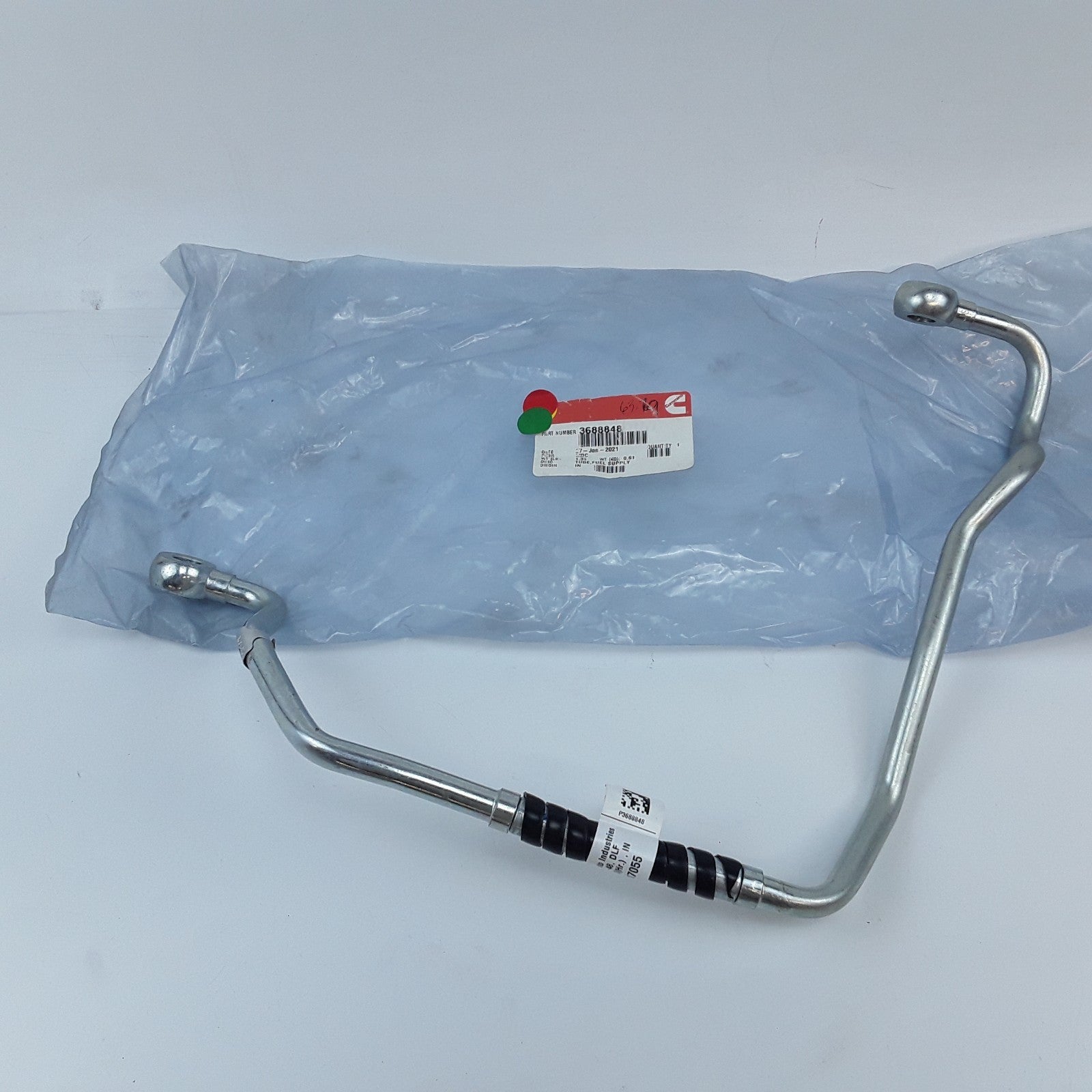Genuine OEM Cummins 3688848 Fuel Supply Tube Fits EPA13 15 Liter ISX QSX Engines