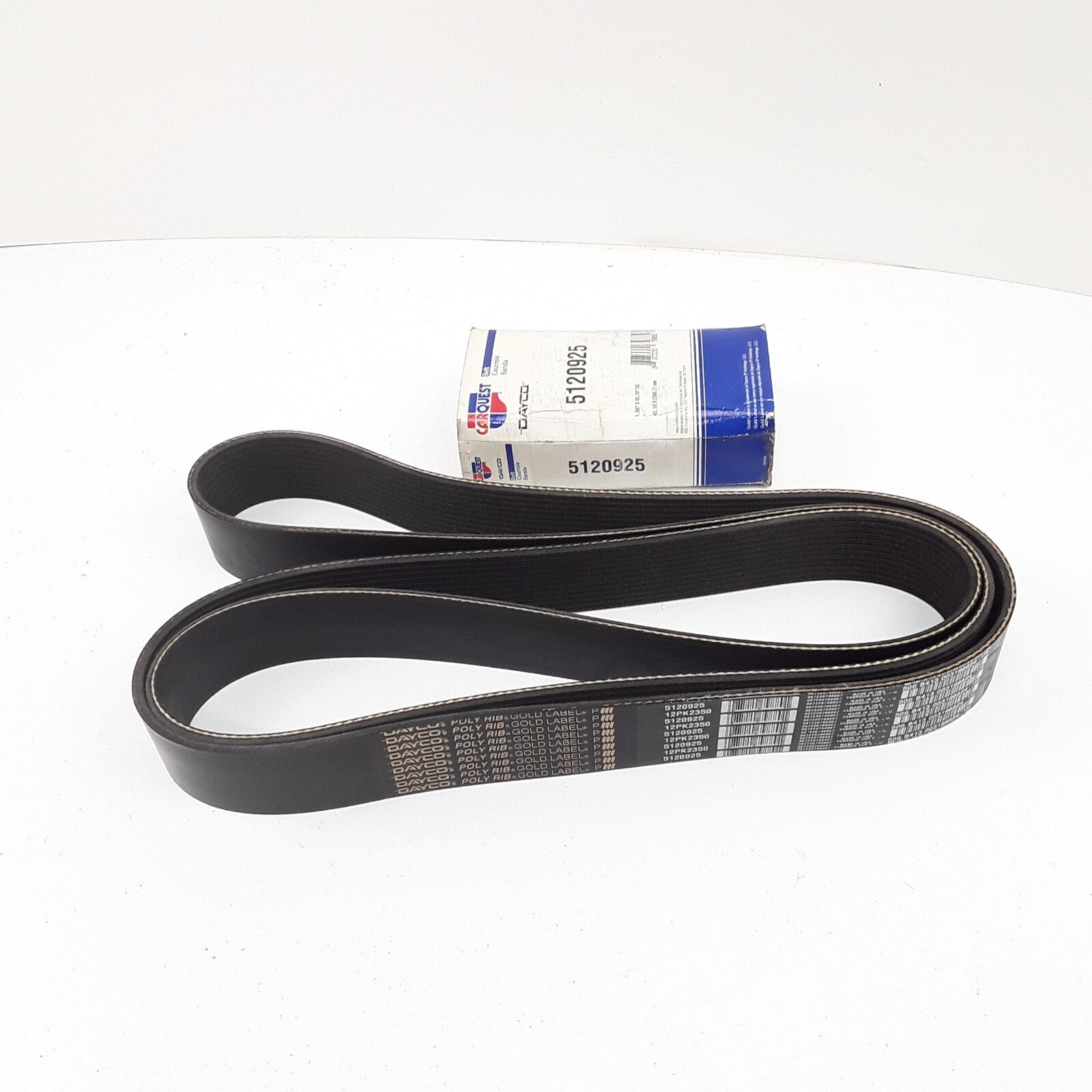 Dayco 5120925 Serpentine Belt Fits Kenworth T800 W900 (2003 2004 2005 2006 2007)