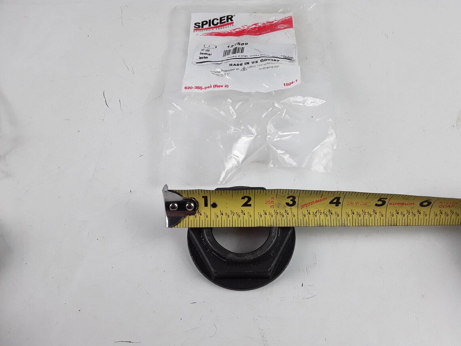Fits Eaton Spicer 127589 METRIC NUT DS381/DS404 THRUSHAFT RS404 PINION (M36X1.5) - HotCarParts