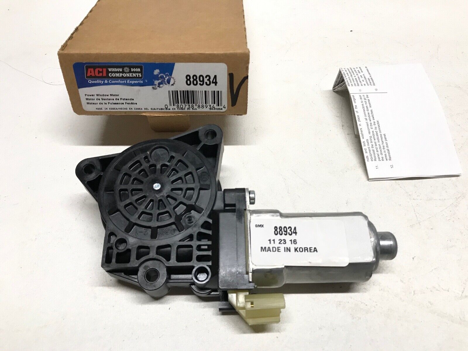 Power Window Motor Rear Left ACI/Maxair 88934 for Elantra, Veracruz FAST SHIPP - HotCarParts