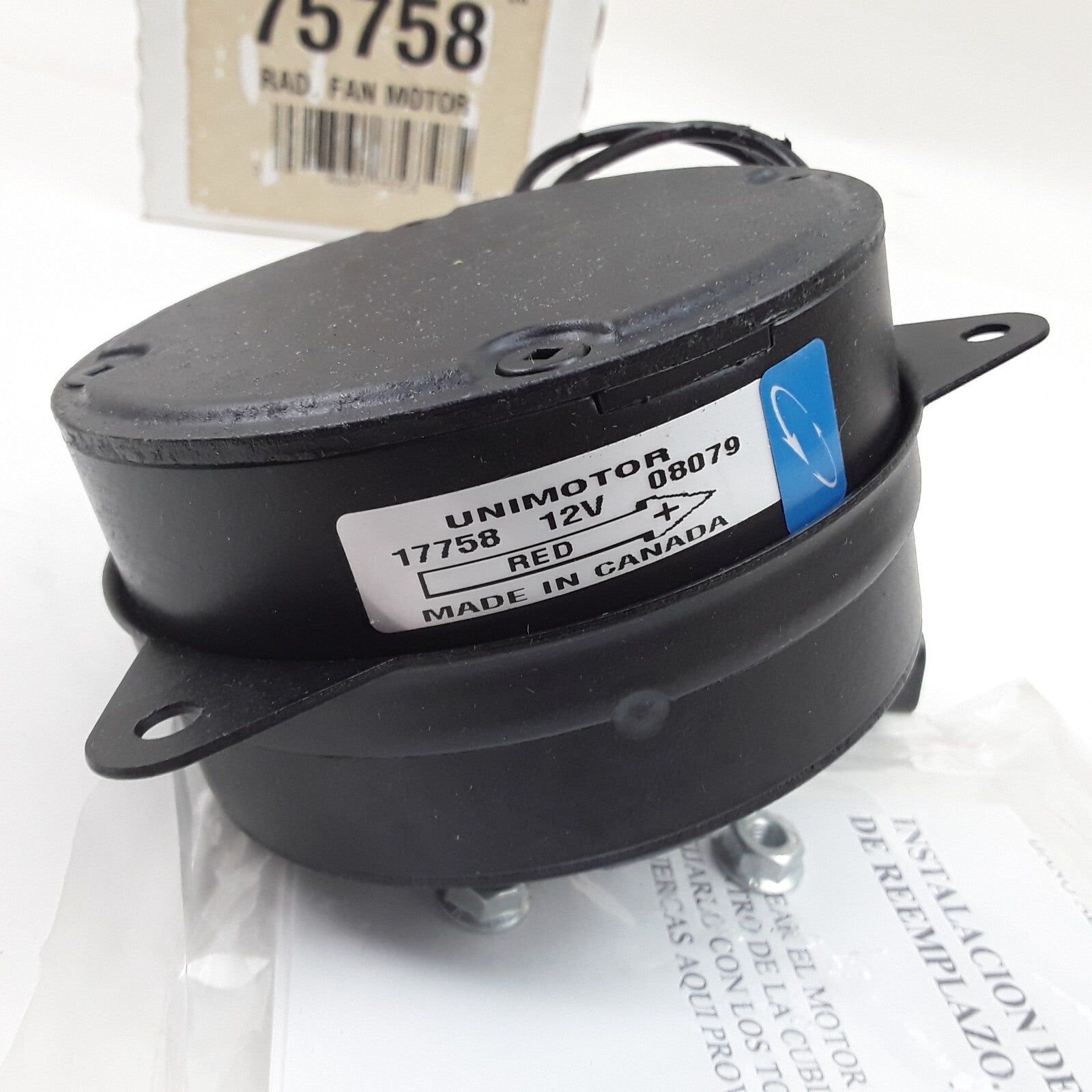 Engine Cooling Fan Motor Fits Honda Accord 3.0L-V6 2003 2004 2005 2006 2007