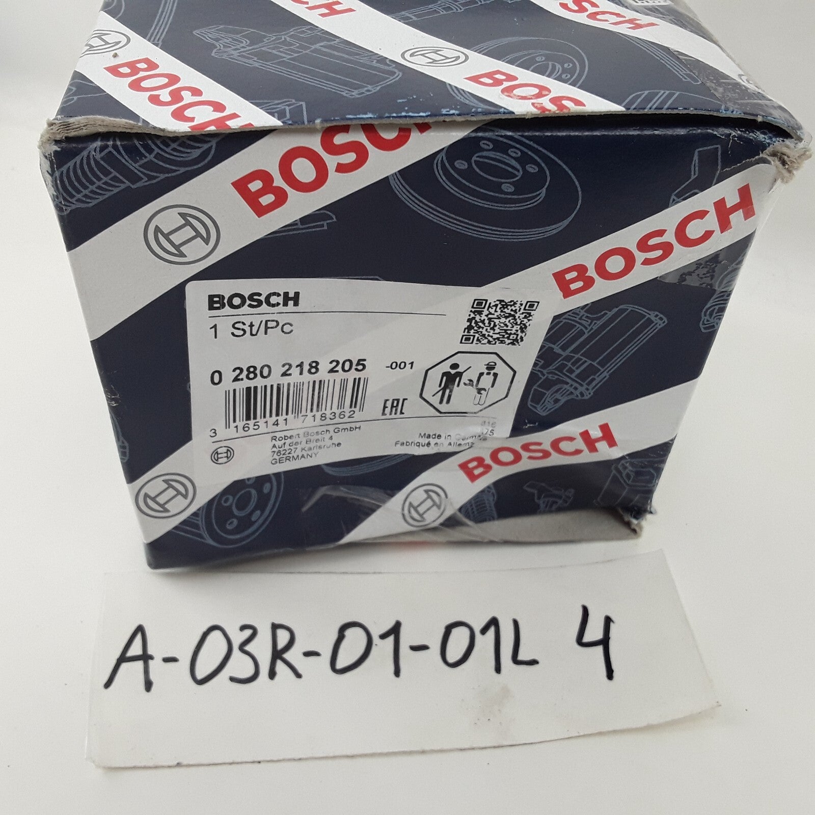 Bosch 0280218205 Mass Air Flow Sensor Fits Mini Cooper Countryman Cooper 2007-11