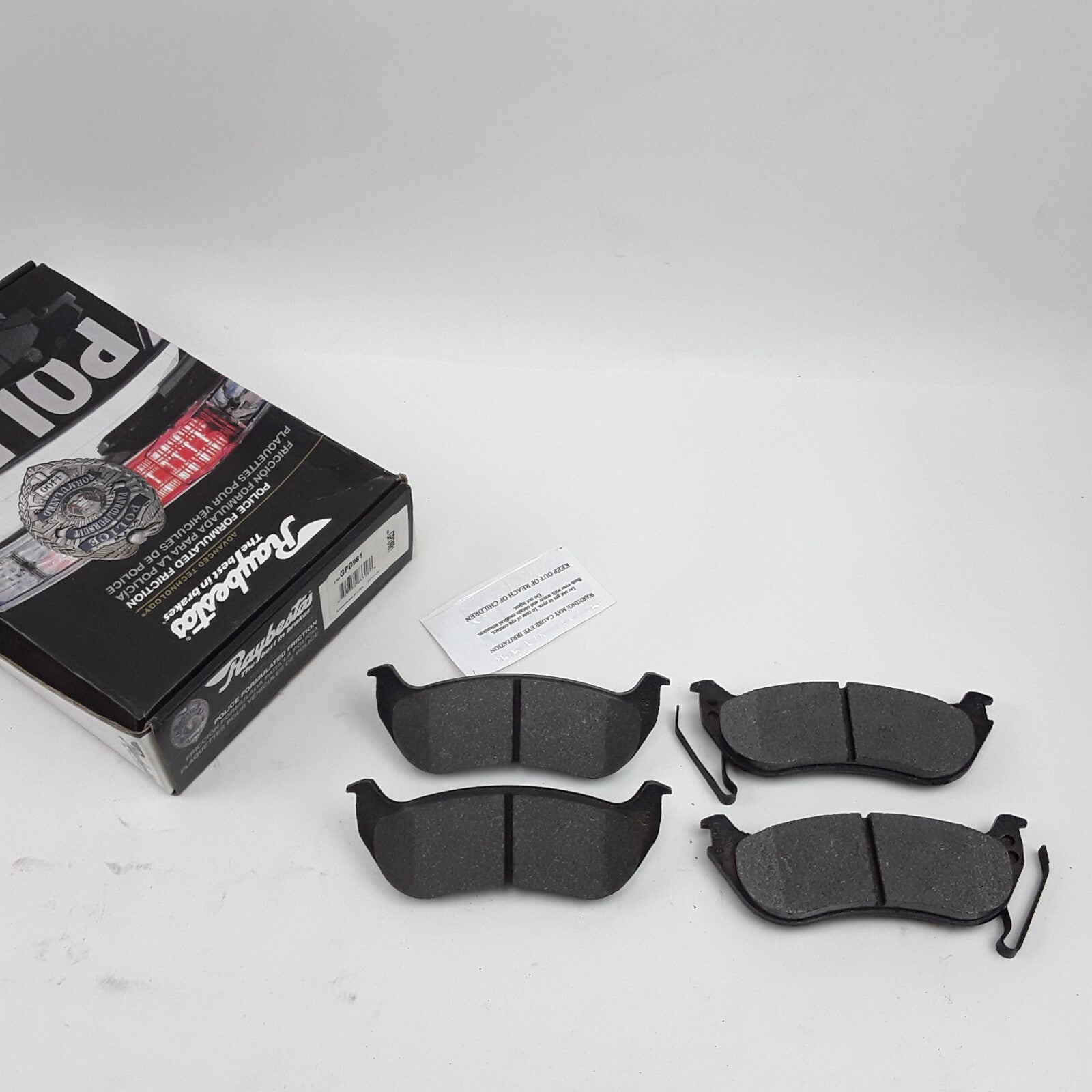 Disc Brake Pad Set Rear W/Hardware For Jeep Liberty Wrangler 2002 2003 2004-2006