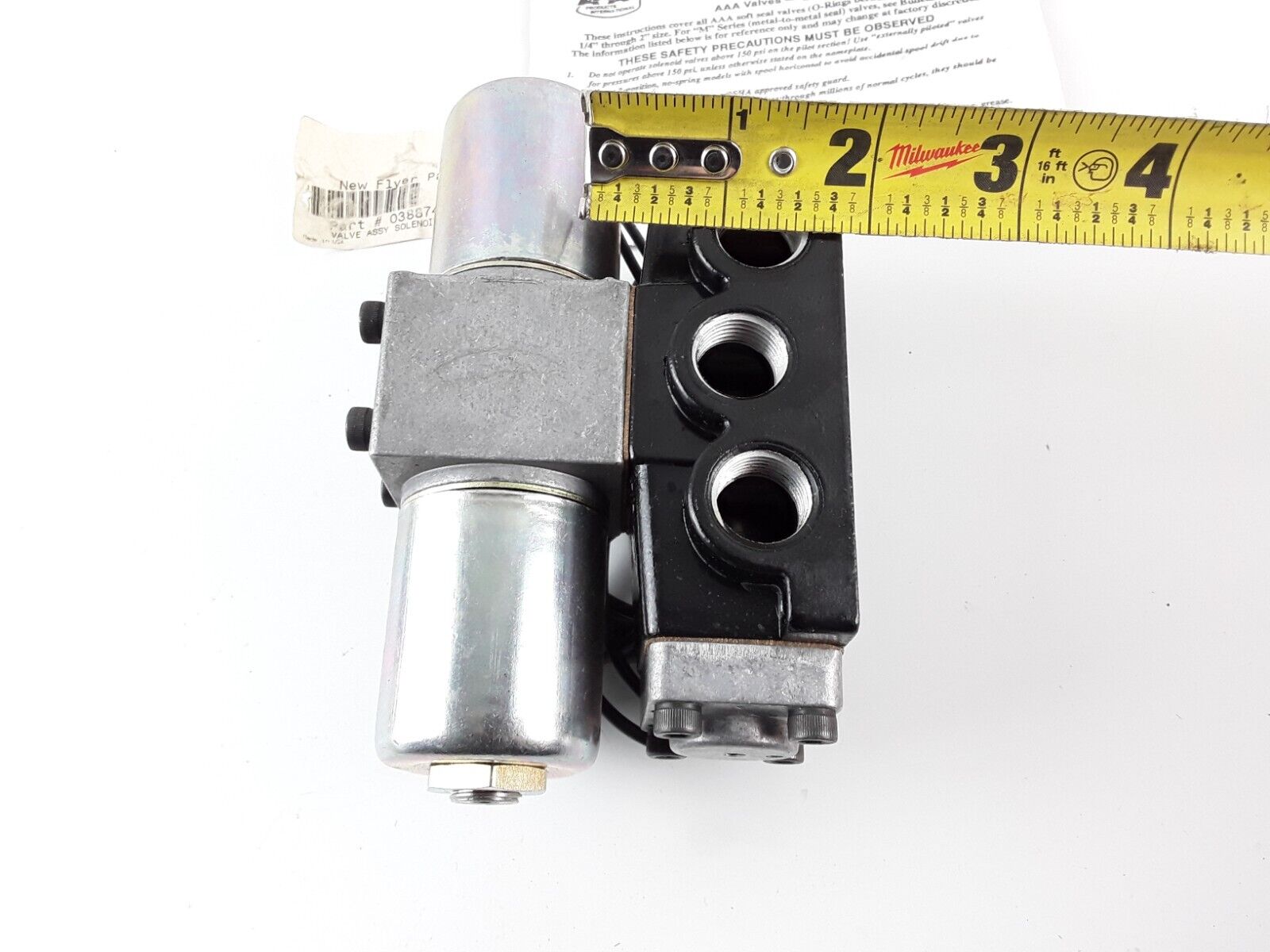 New Flyer 4-Way Solenoid Pilot Air Assembly 038874 Fast Free Shipping - HotCarParts