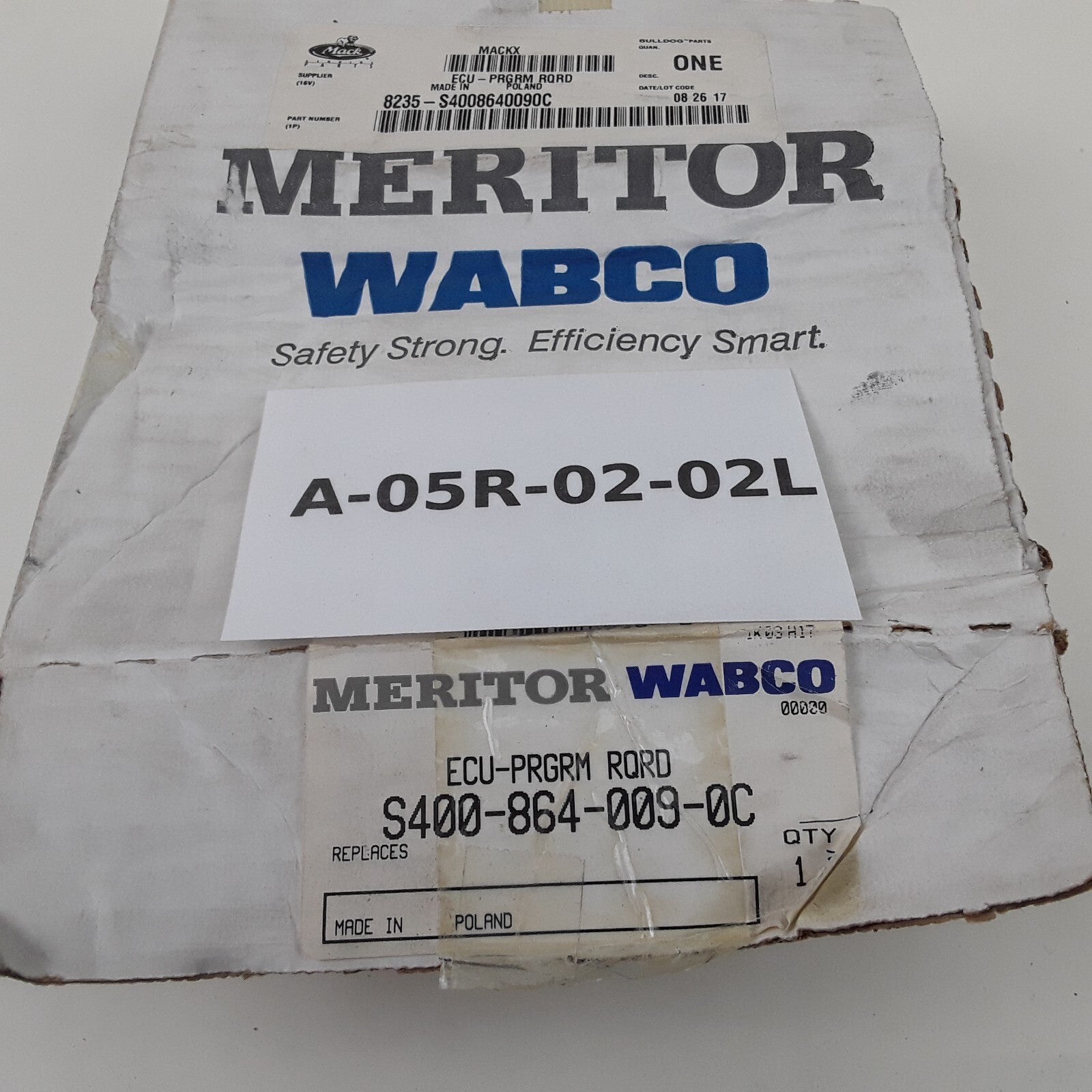 Meritor Wabco S4008640090C Car Truck Ecu Electronic ABS Control Module Unit