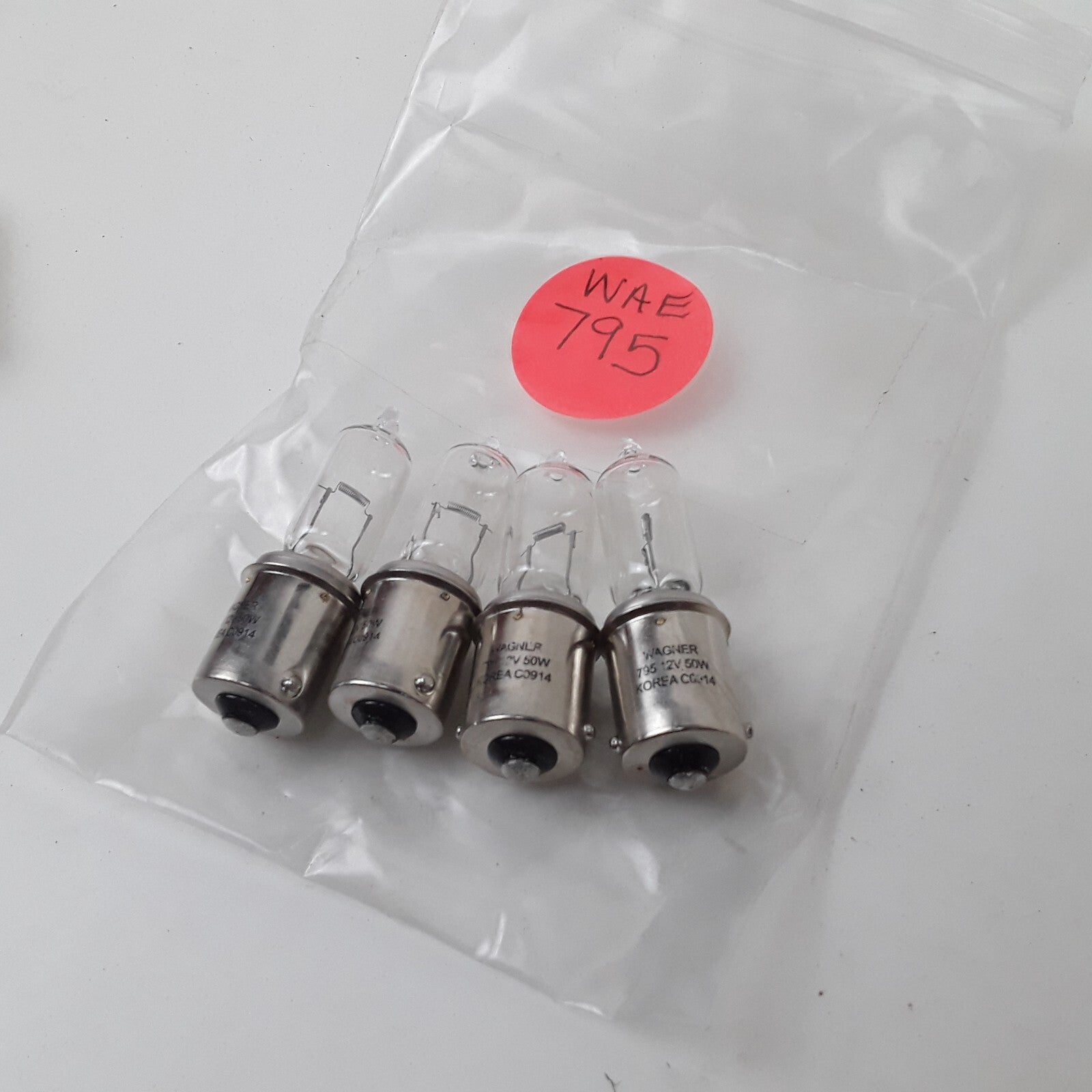 Wagner 795 Standard Multi-Purpose Light Bulb Pack of 4 Brightness 108.000 CP