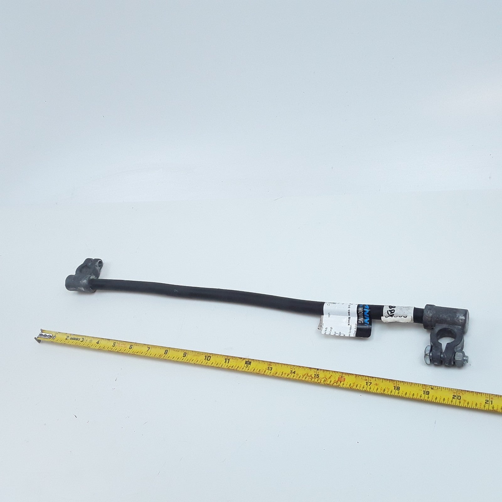 Automann 178.2008BK Truck Cable Battery JMPR Angle 2/0 19in Black