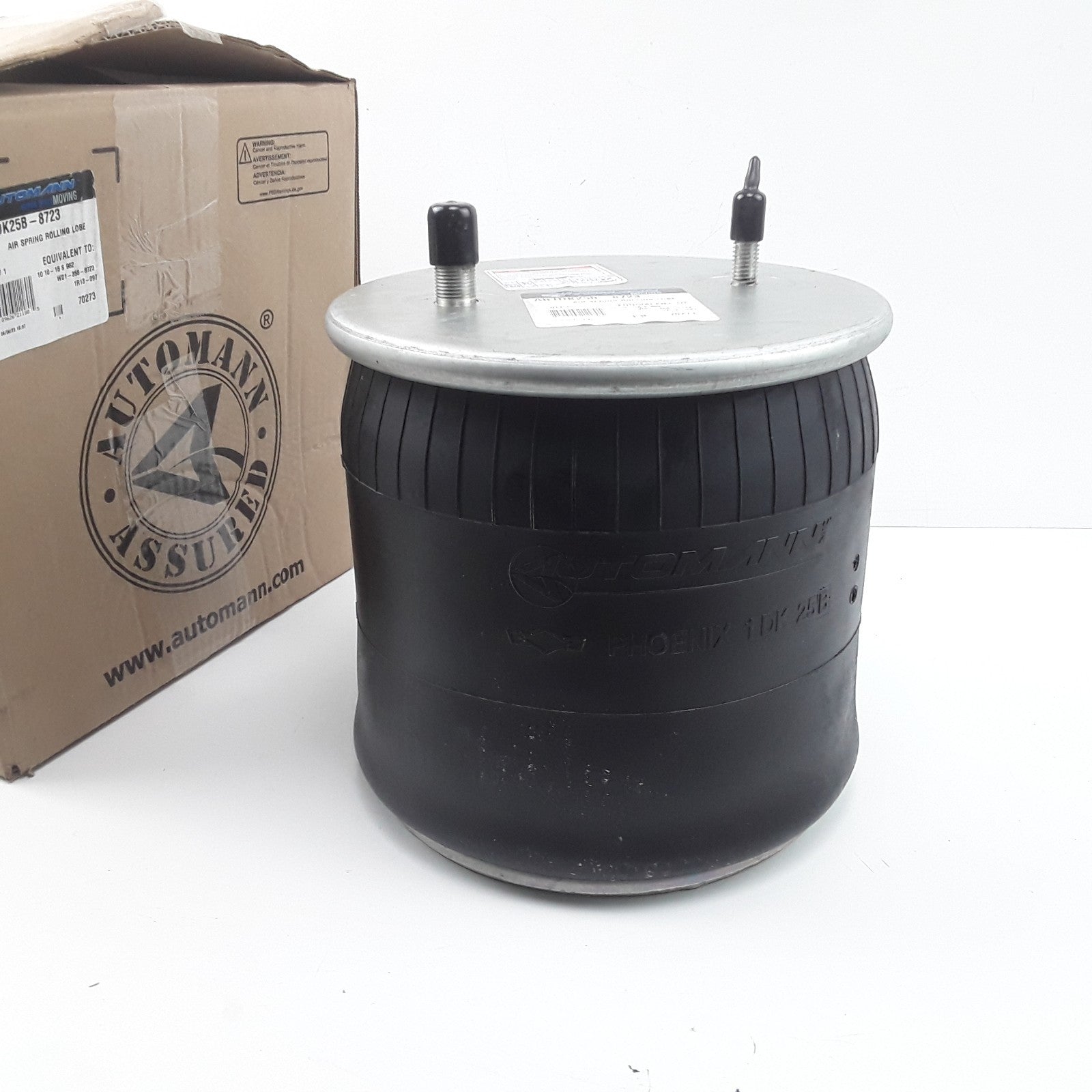 Automann AB1DK25B-8723 Super Cushion Rolling Lobe Air Springs High Performance