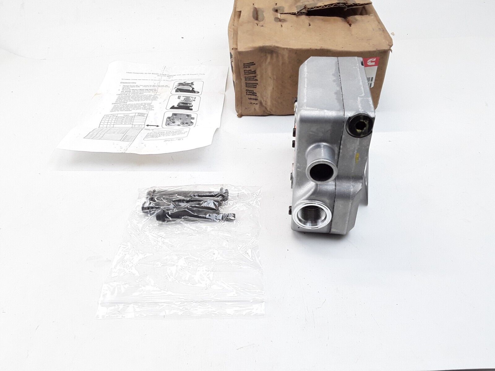 Genuine OEM Cummins 4309439 For Wabco 9121406576 Air Compressor Cylinder Head - HotCarParts